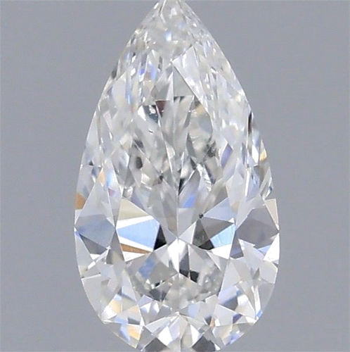 0.31 carat F-SI1 Natūralus Pear Deimantas (1)