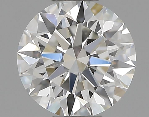 0.42 carat H-VVS1 Excellent cut Natūralus Round Deimantas (1)