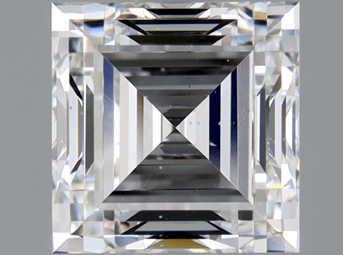 1.23 carat D-VS2 Natūralus Square Radiant Deimantas (1)