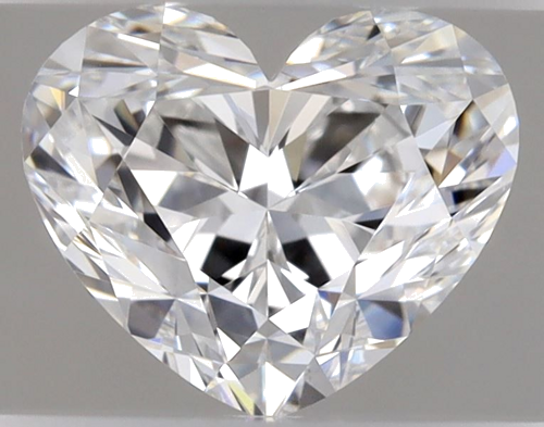 1.01 carat E-VVS1 Natūralus Heart Deimantas (1)