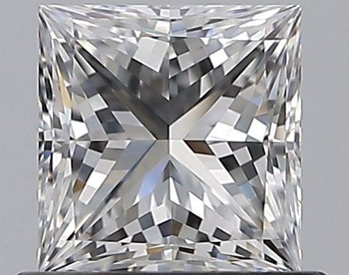 0.8 carat D-VS1 Natūralus Princess Deimantas (1)