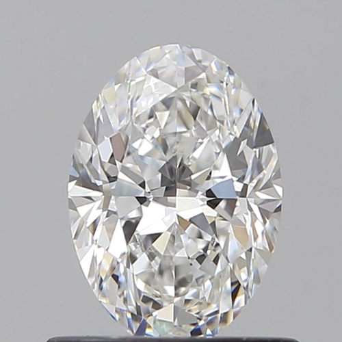 0.7 carat F-VVS2 Natūralus Oval Deimantas (1)
