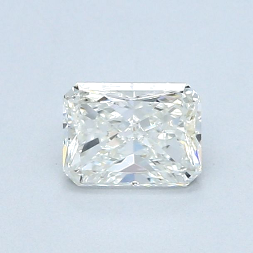 0.52 carat I-VVS2 Natūralus Radiant Deimantas (1)