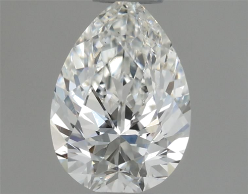 0.4 carat H-VS1 Natūralus Pear Deimantas (1)