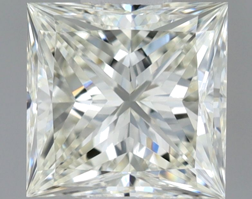 0.5 carat J-VVS1 Natūralus Princess Deimantas (1)