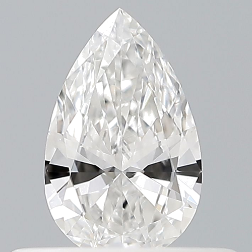 0.28 carat E-VVS1 Natūralus Pear Deimantas (1)