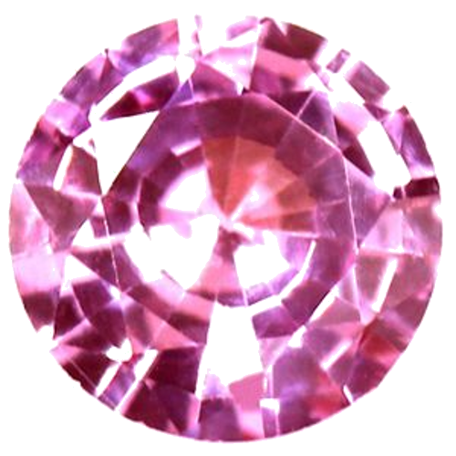 0.54 carat PINK Round Safyras (1)