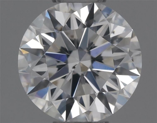 0.41 carat D-SI1 Very Good cut Natūralus Round Deimantas (1)