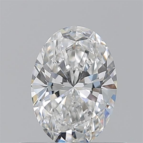 0.53 carat F-VVS2 Natūralus Oval Deimantas (1)