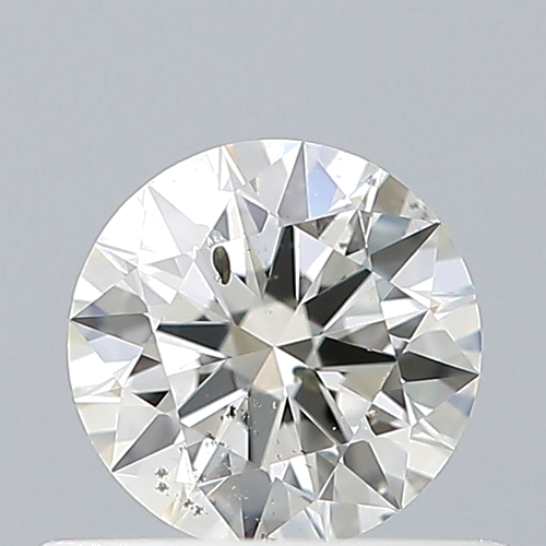 0.41 carat I-SI2 Excellent cut Natūralus Round Deimantas (1)