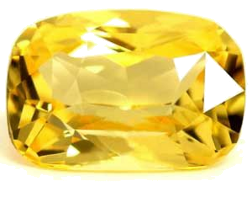 1.31 carat YELLOW Cushion Safyras (1)
