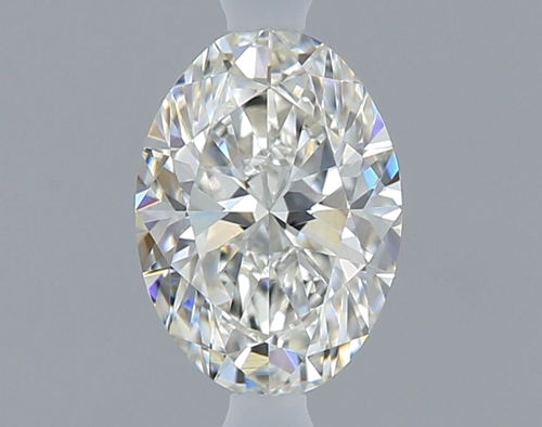 0.41 carat I-VVS2 Natūralus Oval Deimantas (1)