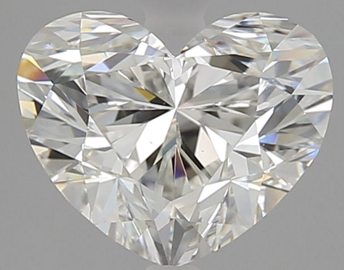 2.01 carat H-SI1 Natūralus Heart Deimantas (1)