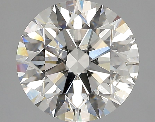 3.05 carat I-SI2 Excellent cut Natūralus Round Deimantas (1)