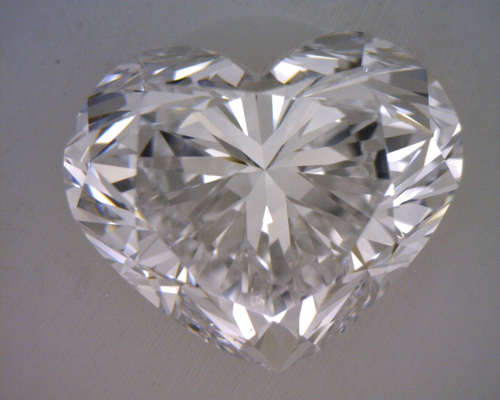 2.21 carat D-VS1 Natūralus Heart Deimantas (1)