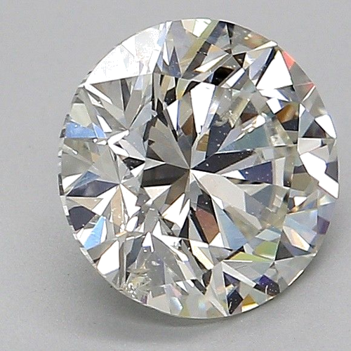 2.18 carat I-SI1 Excellent cut Natūralus Round Deimantas (1)