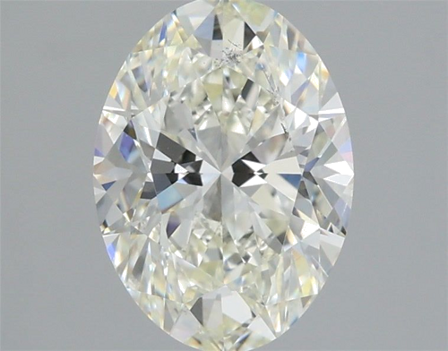 2.01 carat K-SI1 Natūralus Oval Deimantas (1)