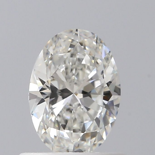 0.6 carat G-VS2 Natūralus Oval Deimantas (1)