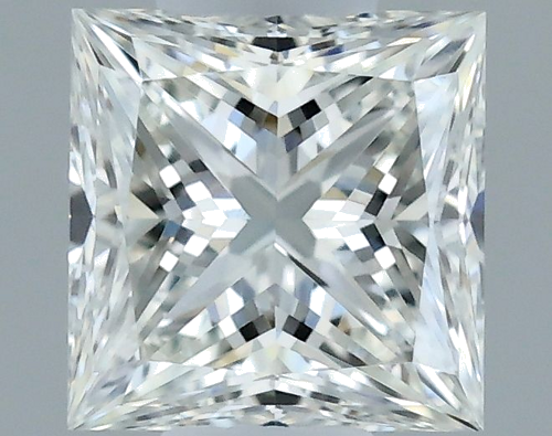 0.3 carat G-VVS1 Natūralus Princess Deimantas (1)