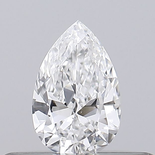 0.2 carat E-VS1 Natūralus Pear Deimantas (1)