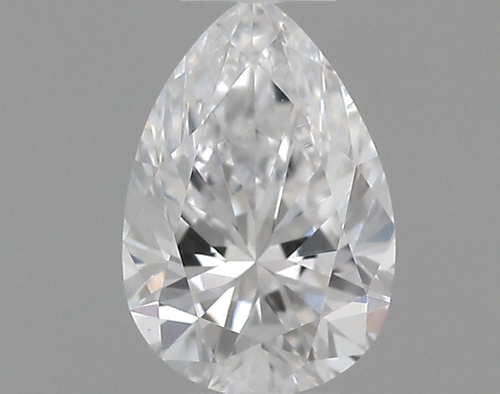 0.25 carat D-VS1 Natūralus Pear Deimantas (1)