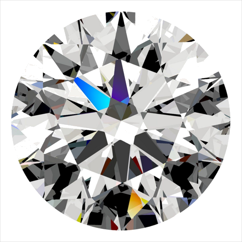 0.3 carat H-VS2 Excellent cut Natūralus Round Deimantas (1)