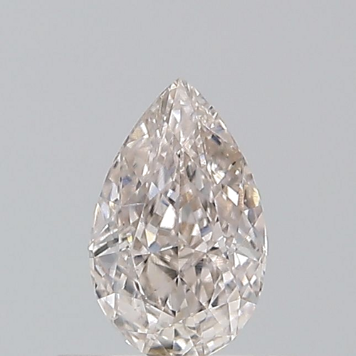 0.52 carat Fancy Light Pinkish Brown-SI1 Natūralus Pear Deimantas (1)