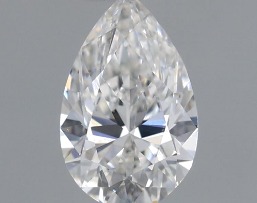 0.3 carat F-VS1 Natūralus Pear Deimantas (1)