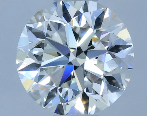 0.5 carat G-VVS2 Very Good cut Natūralus Round Deimantas (1)