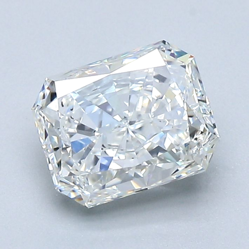 1.5 carat G-VS2 Natūralus Radiant Deimantas (1)
