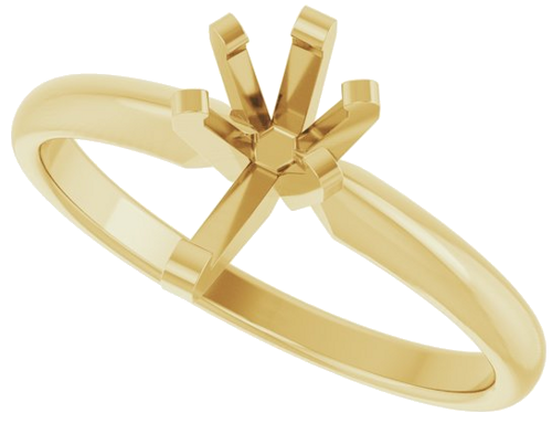 Sužadėtuvių Žiedas „Solitaire“ 14k yellow gold Pear 8mm x 5mm (5)