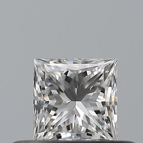 0.3 carat F-VVS1 Natūralus Princess Deimantas (1)