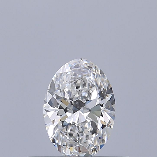 0.35 carat D-VVS1 Natūralus Oval Deimantas (1)
