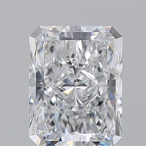 1.51 carat D-SI2 Natūralus Radiant Deimantas (1)