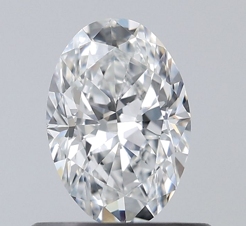 0.51 carat E-VS2 Natūralus Oval Deimantas (1)