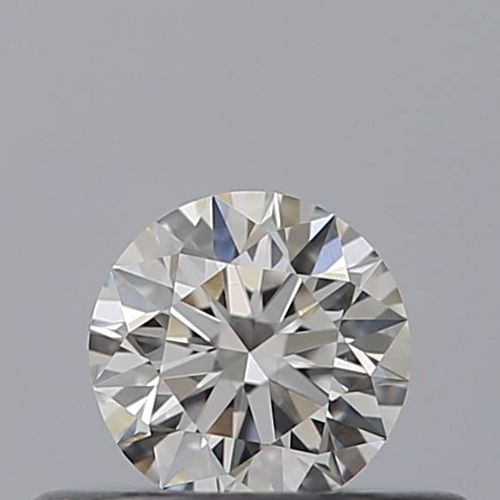 0.27 carat F-VVS2 Excellent cut Natūralus Round Deimantas (1)