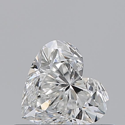 0.5 carat G-VVS2 Natūralus Heart Deimantas (1)