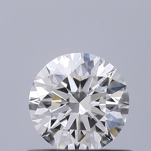 0.5 carat F-VVS2 Excellent cut Natūralus Round Deimantas (1)