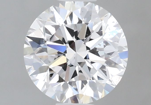 0.5 carat D-SI1 Very Good cut Natūralus Round Deimantas (1)