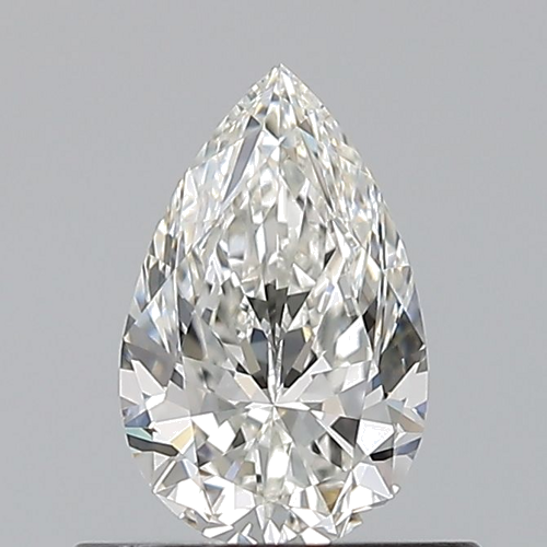 0.52 carat H-VVS2 Natūralus Pear Deimantas (1)
