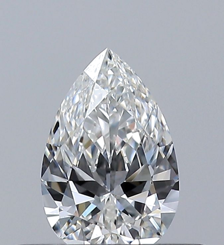 0.3 carat G-IF Natūralus Pear Deimantas (1)
