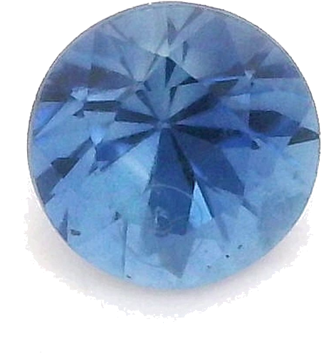 0.42 carat BLUE Round Safyras (1)