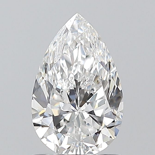 1.01 carat E-VVS2 Natūralus Pear Deimantas (1)