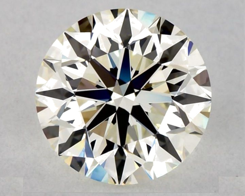 1.51 carat K-VVS2 Very Good cut Natūralus Round Deimantas (1)