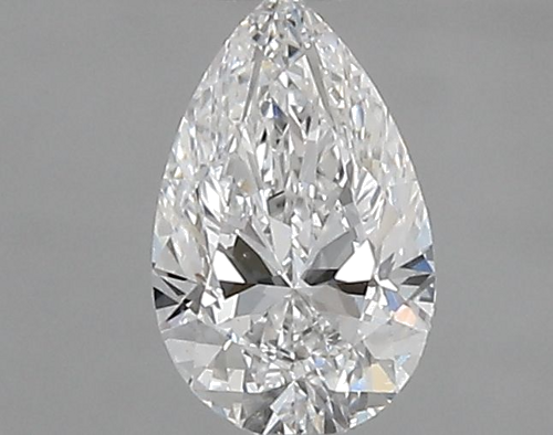 0.33 carat E-VS2 Natūralus Pear Deimantas (1)