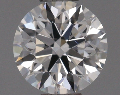 0.37 carat F-VVS2 Excellent cut Natūralus Round Deimantas (1)