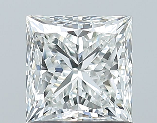 1.01 carat H-VVS1 Natūralus Princess Deimantas (1)