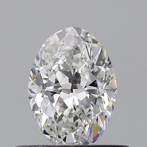 0.48 carat F-VS2 Natūralus Oval Deimantas (1)