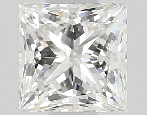 0.51 carat H-VS1 Natūralus Princess Deimantas (1)