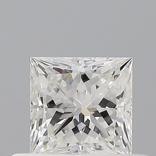0.51 carat G-VVS2 Natūralus Princess Deimantas (1)